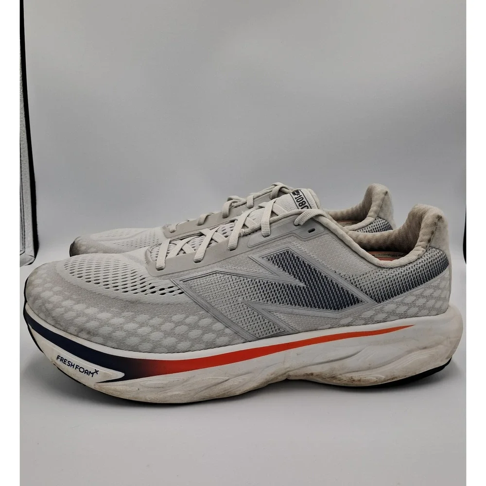 Size 14 - New Balance Fresh Foam X 1080v14 Grey Matter Silver Metallic Inkwell
